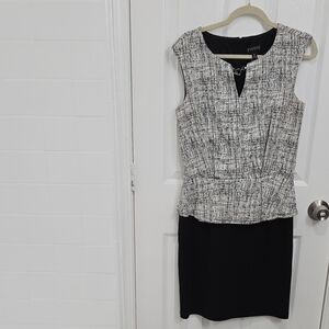 EnFocus Black and White Dress